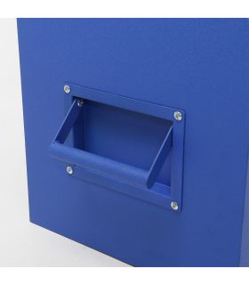 COMMODE EN MÉTAL 4 TIROIRS + PORTE