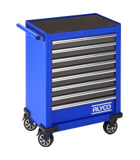 CHARIOT MÉTALLIQUE 8 TIROIRS ALYCO