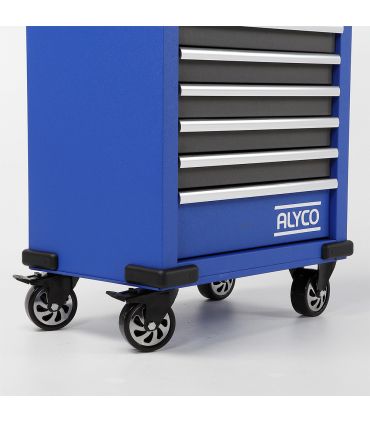 CHARIOT MÉTALLIQUE 8 TIROIRS ALYCO