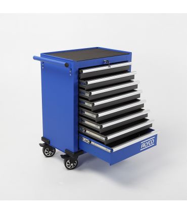 CHARIOT MÉTALLIQUE 8 TIROIRS ALYCO