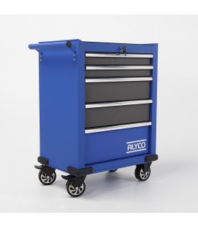 CHARIOT MÉTALLIQUE 5 TIROIRS ALYCO