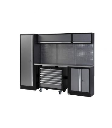 ENSEMBLE MODULAIRE 3 MOD. BASE ACIER INOX