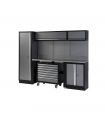 Ensemble Modulaire 3 Mod. Base Acier Inox Alyco 129805