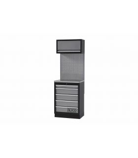 ENSEMBLE MODULAIRE 1 MOD. BASE ACIER INOX