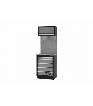 ENSEMBLE MODULAIRE 1 MOD. BASE ACIER INOX