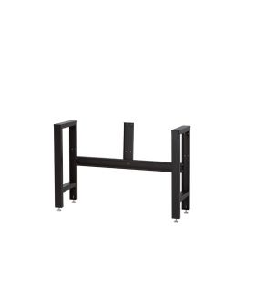 TABLE DE TRAVAIL AVEC BASE EN ACIER INOX