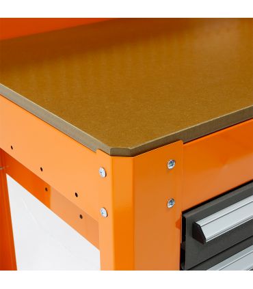 ÉTABLI 1142x609x1739 MM ALYCO ORANGE