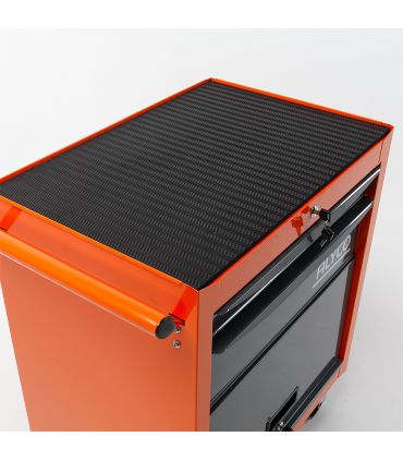 CHARIOT ALYCO ORANGE PORTE 2 TIR. 678x459x702 MM