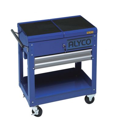 CHARIOT D'ATELIER LÉGER À OUVERTURE PAR LE HAUT