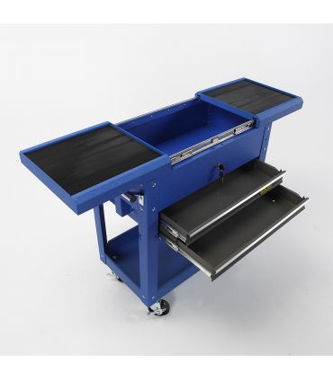 CHARIOT D'ATELIER LÉGER À OUVERTURE PAR LE HAUT