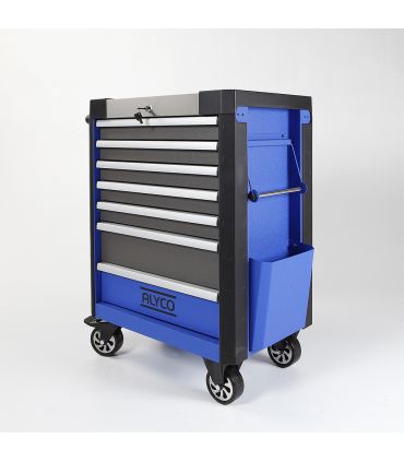 CHARIOT MÉTALLIQUE RENFORCÉ 7 TIROIRS ALYCO