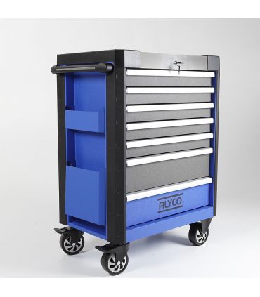 CHARIOT MÉTALLIQUE RENFORCÉ 7 TIROIRS ALYCO