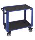CHARRIOT ATELIER AVEC DEUX PLATEAUX RENFORCÉS