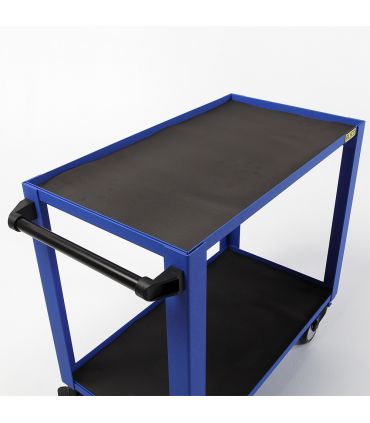 CHARRIOT ATELIER AVEC DEUX PLATEAUX RENFORCÉS