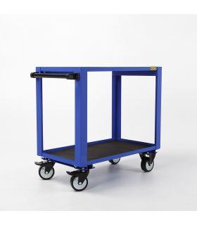 CHARRIOT ATELIER AVEC DEUX PLATEAUX RENFORCÉS