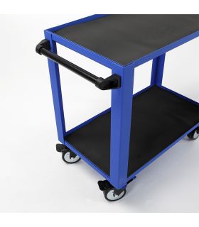 CHARRIOT ATELIER AVEC DEUX PLATEAUX RENFORCÉS