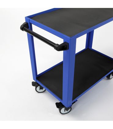 CHARRIOT ATELIER AVEC DEUX PLATEAUX RENFORCÉS