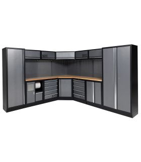 ENSEMBLE ANGLE 5 MOD. EN BOIS