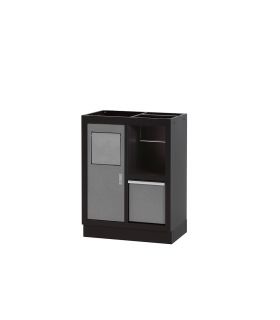 ENSEMBLE ARMOIRE BASSE MULTI-FONCTIONS
