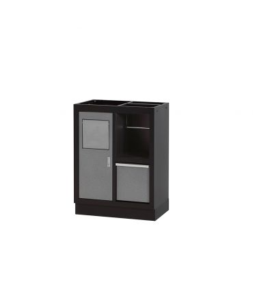 ENSEMBLE ARMOIRE BASSE MULTI-FONCTIONS