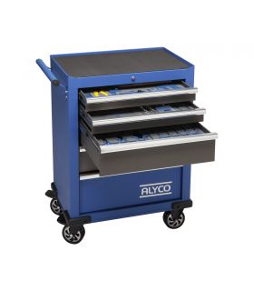 CHARIOT MÉTALLIQUE 5 TIROIRS AV/COMP. BASIQUE