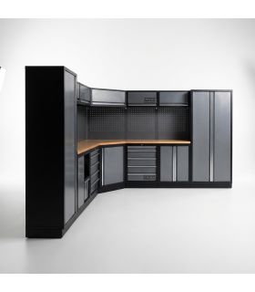 ENSEMBLE ANGLE 5 MOD. EN BOIS