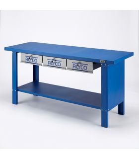 TABLE DE TRAVAIL 3 TIROIRS 2 000 MM