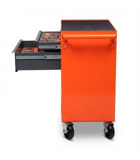 CHARIOT AVEC PORTE ALYCO ORANGE AVEC 68 OUTILS