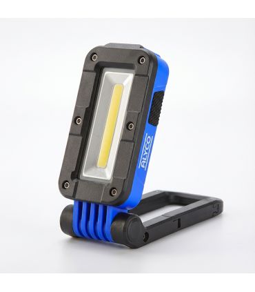 LAMPE DE POCHE RECHARGEABLE BIFOCALE PLIABLE 3W COB IP54 ALYCO