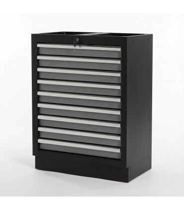 ARMOIRE DE BASE EN MÉTAL 9 TIROIRS ENSEMBLE