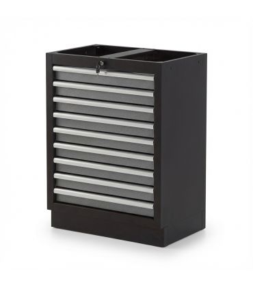 ARMOIRE DE BASE EN MÉTAL 9 TIROIRS ENSEMBLE