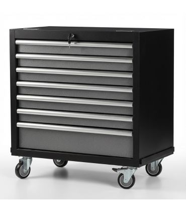 CHARIOT LARGE 7 TIROIRS 1360x281x350 MM