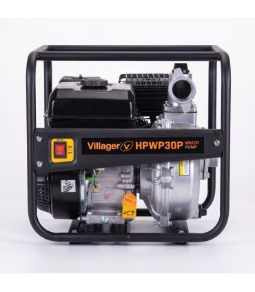 Motopompe thermique extrême pression 6,5 bars 212cc 30m3 heure Villager HPWP30P