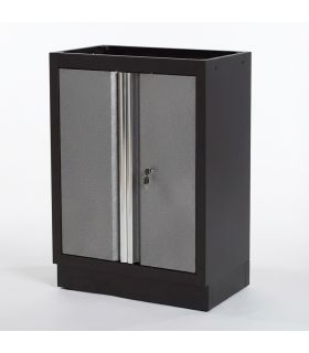 ARMOIRE DE BASE EN MÉTAL 2 TIROIRS