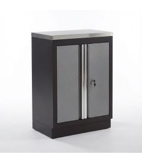 ARMOIRE DE BASE AVEC 2 PORTES BASE EN ACIER INO