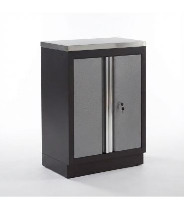 ARMOIRE DE BASE AVEC 2 PORTES BASE EN ACIER INO