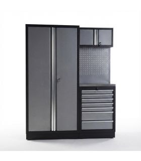 ENSEMBLE MODULAIRE 2 MOD. BASE ACIER INOX