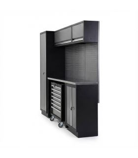 ENSEMBLE MODULAIRE 3 MOD. BASE ACIER INOX