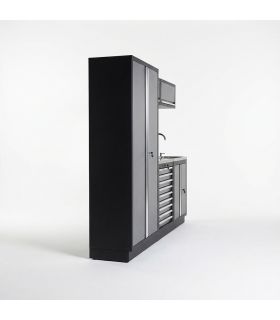 ENSEMBLE MODULAIRE 3 MOD. ROBINET BASE ACIER