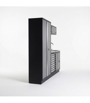 ENSEMBLE MODULAIRE 3 MOD. ROBINET BASE ACIER