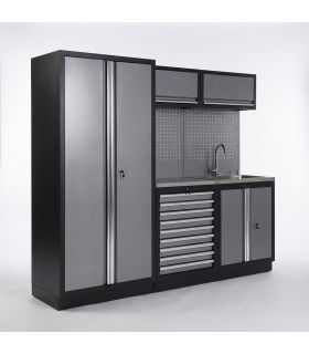 ENSEMBLE MODULAIRE 3 MOD. ROBINET BASE ACIER