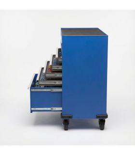 LARGE CHARIOT MÉTALLIQUE 6 TIROIRS