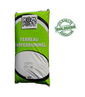 Terreau plantes vertes, 10 sacs de 50L - PRO12-10x50
