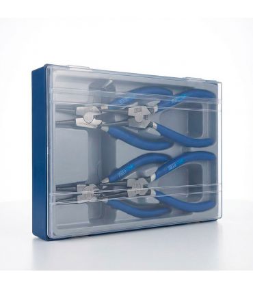 Set De 4 Pinces Seeger 140 Mm Av/Plastique Alyco 101218