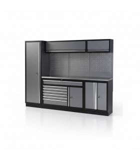 Ensemble Modulaire 3 Mod. Base Acier Inox Alyco 129815