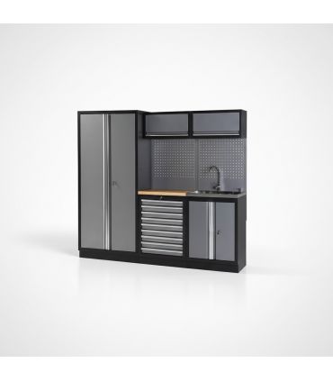 Ensemble Modulaire 3 Mod. Robinet Base Bois Alyco 129820