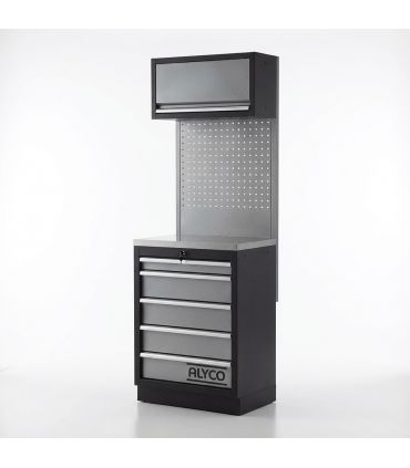 Ensemble Modulaire 1 Mod. Base Acier Inox Alyco 129855