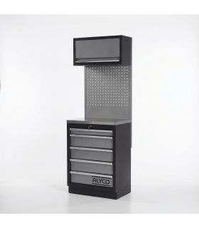 Ensemble Modulaire 1 Mod. Base Acier Inox Alyco 129855