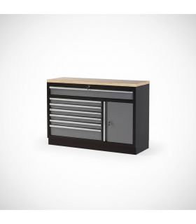 Banc De Garage Fixe Avec Base En Bois Alyco 129886