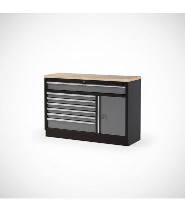 Banc De Garage Fixe Avec Base En Bois Alyco 129886